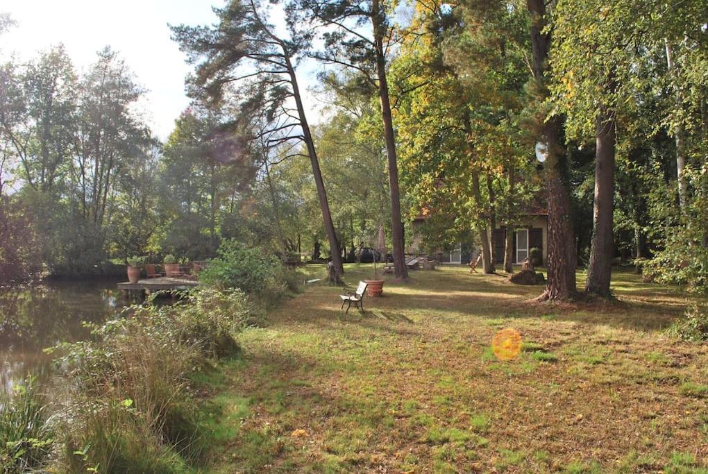 Paradis Perdu En Sologne Avec Plage Privee Villeny エクステリア 写真