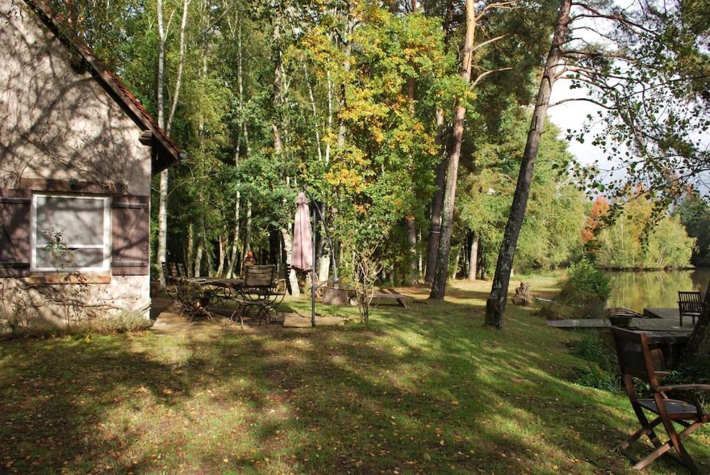 Paradis Perdu En Sologne Avec Plage Privee Villeny エクステリア 写真