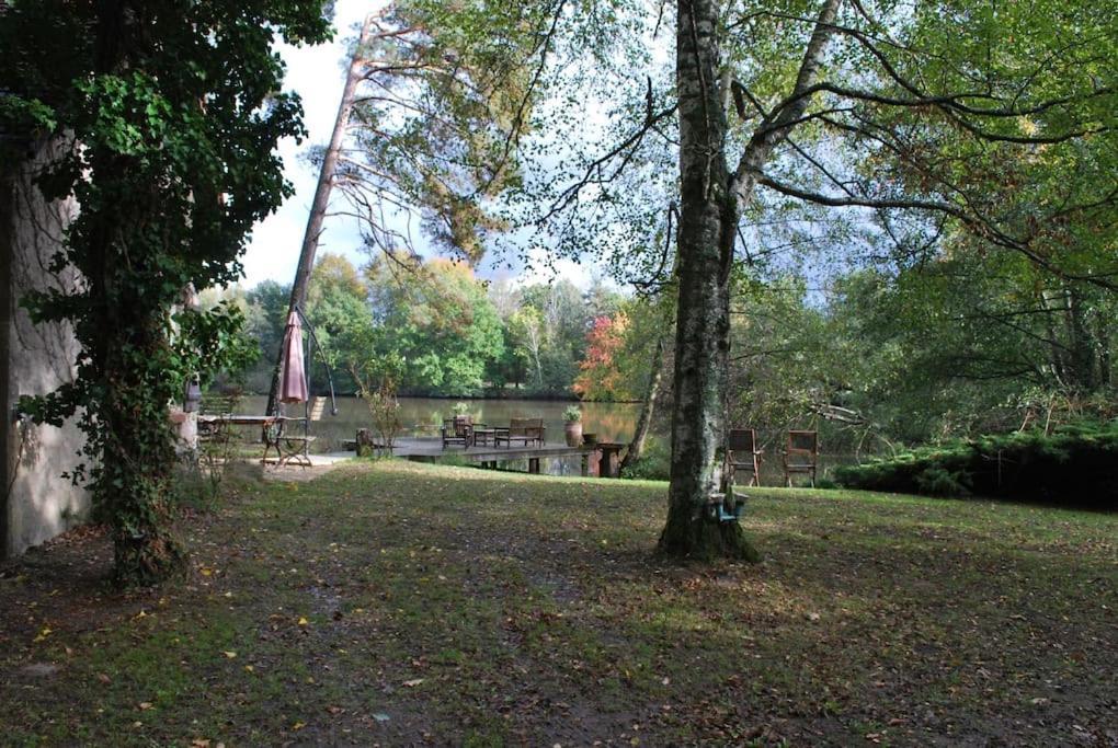 Paradis Perdu En Sologne Avec Plage Privee Villeny エクステリア 写真