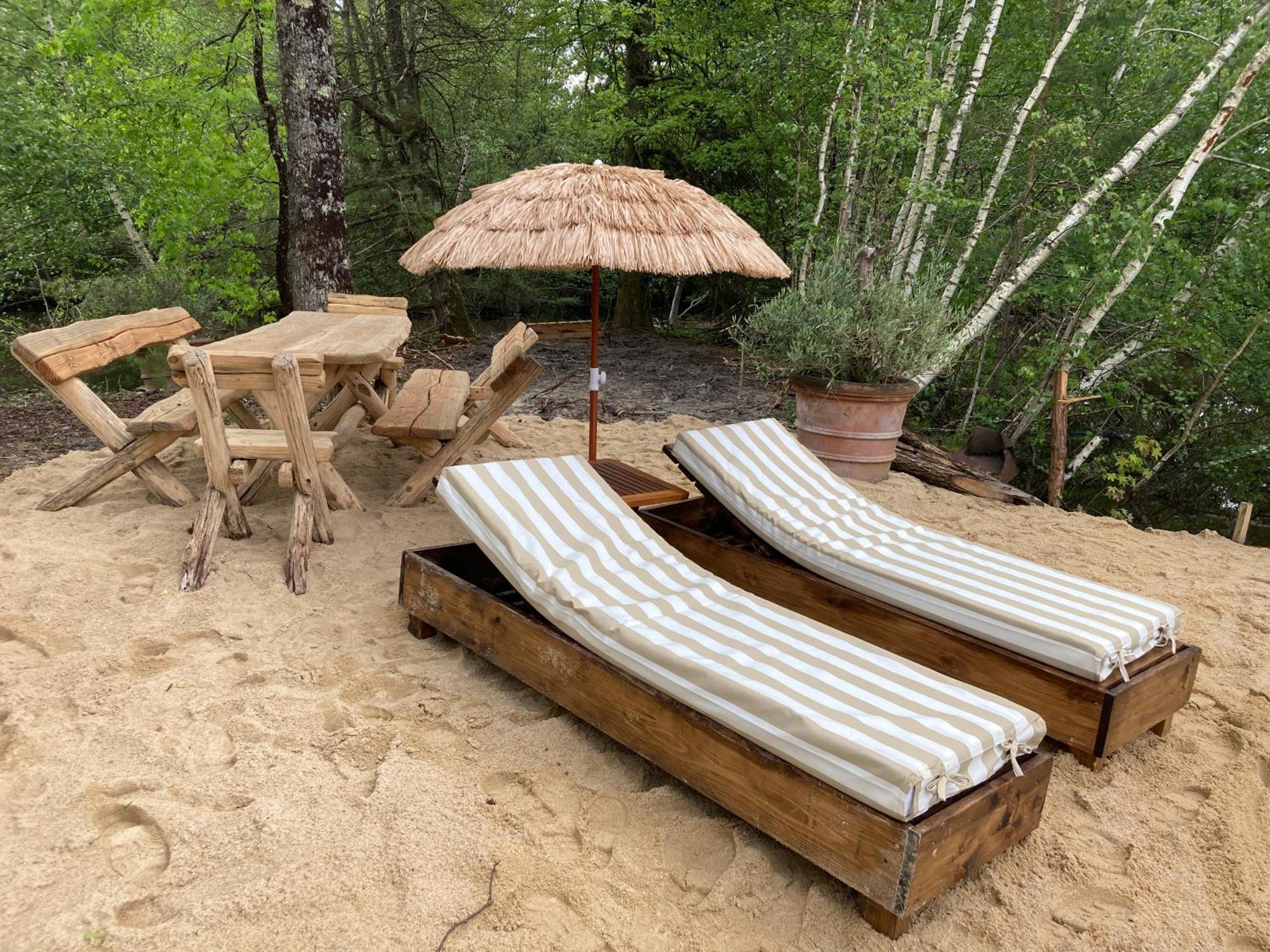 Paradis Perdu En Sologne Avec Plage Privee Villeny エクステリア 写真
